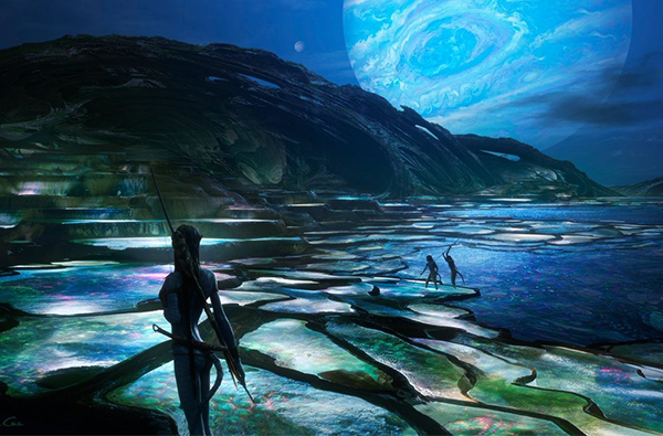 航向潘朵拉星！《阿凡達2》釋出全新電影概念照，美得就像人間仙境！
