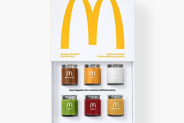 麥當勞推出「四盎司牛肉堡」氣味香氛蠟燭，讓你節食期間也能聞香止餓！