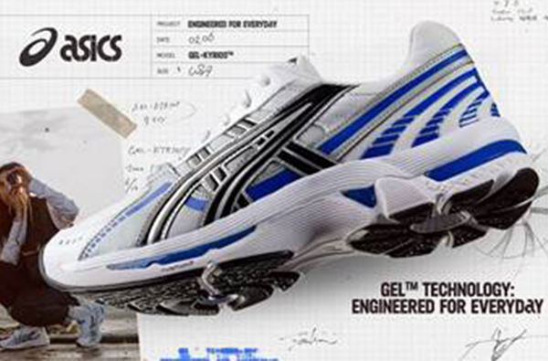 復古風x未來感視覺衝擊！ASICS推出全新「千禧年跑鞋」GEL-KYRIOS 