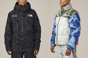 The North Face XX KAWS聯名全系列公開！羽絨外套、帽T必收，連配件也