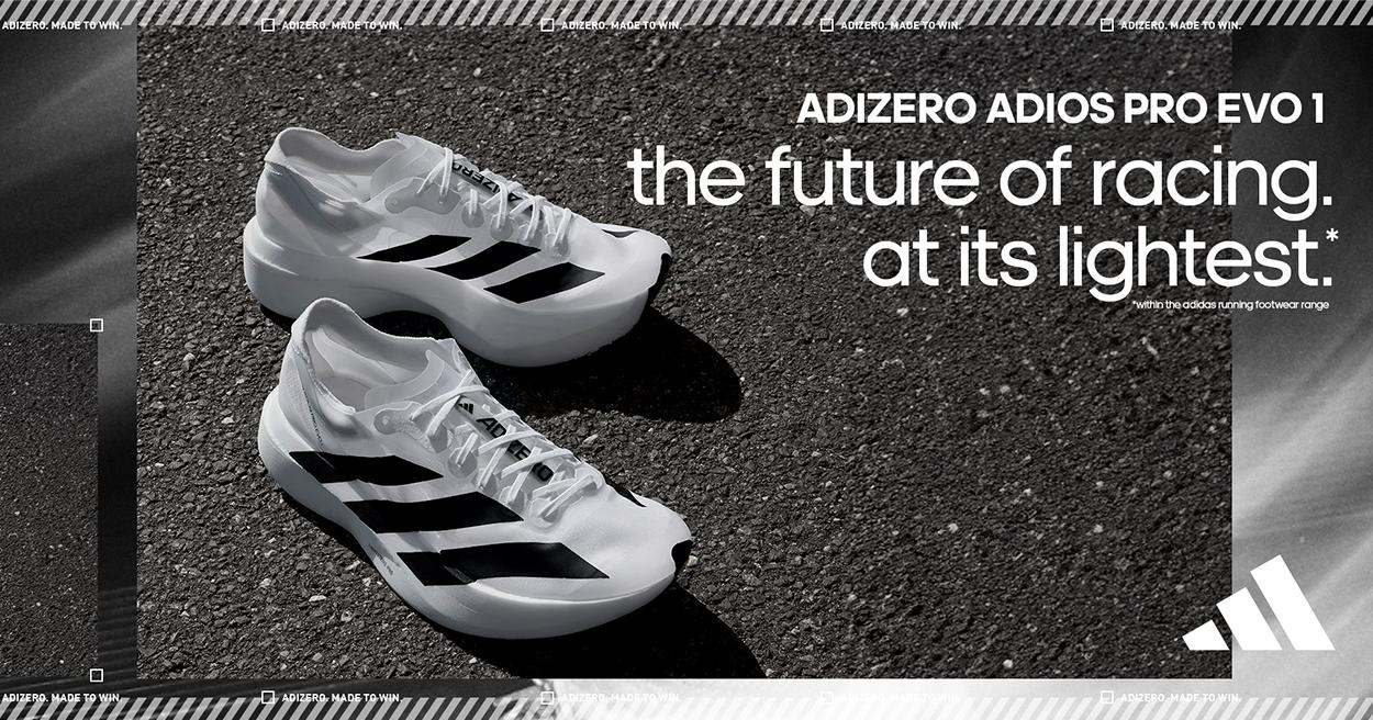 菁英跑者必備！adidas史上最輕競速跑鞋 ADIZERO ADIOS PRO EVO 1 開放投籤