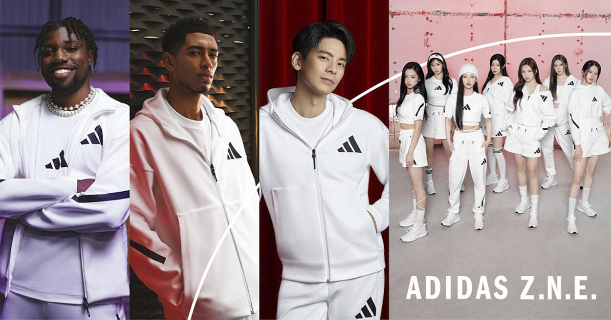 林柏宏、BABYMONSTER 率先著用 adidas Z.N.E. 全新黑標制服