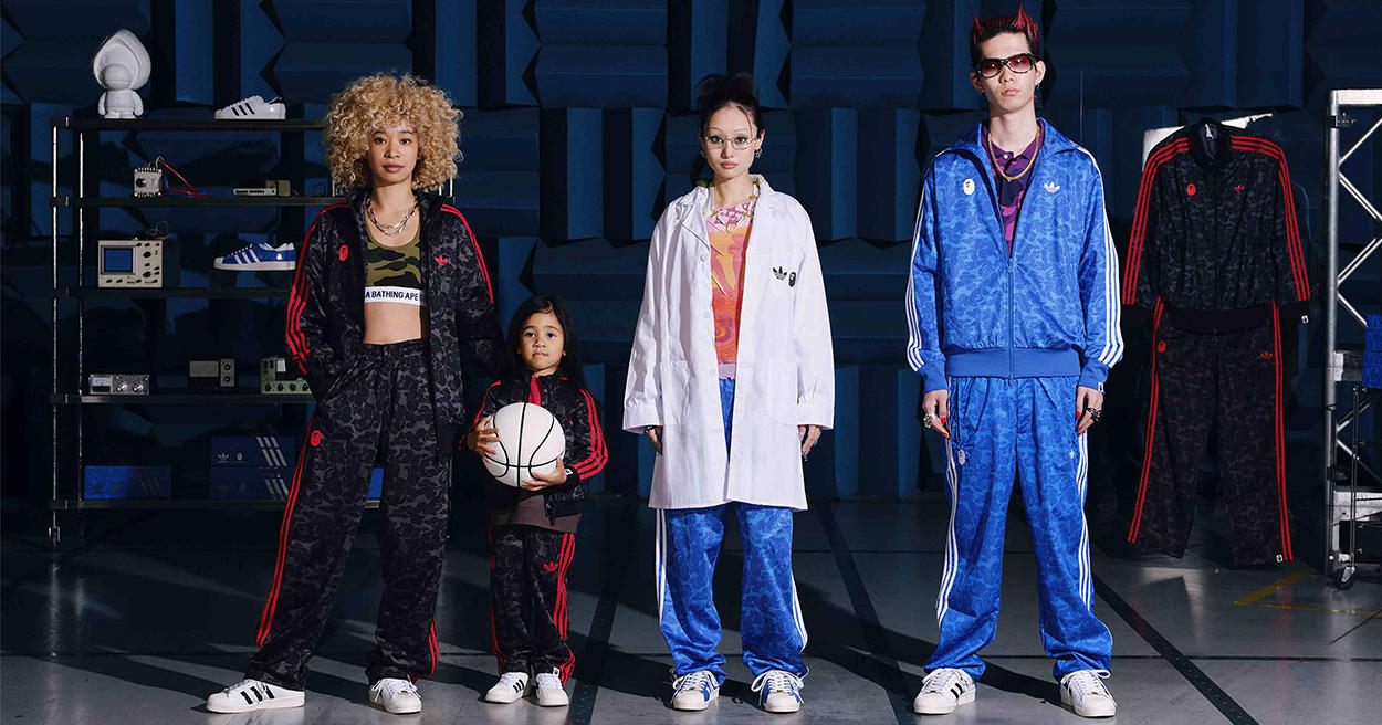 adidas Originals x BAPE 再度聯名！推出經典「SSTR V BAPE」復古鞋款