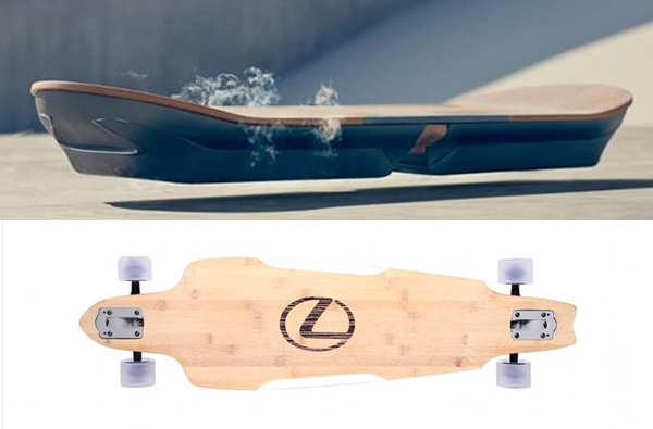 Lexus年輕化的最新力作?竹/碳纖維複合材質打造「超吸睛」滑板!