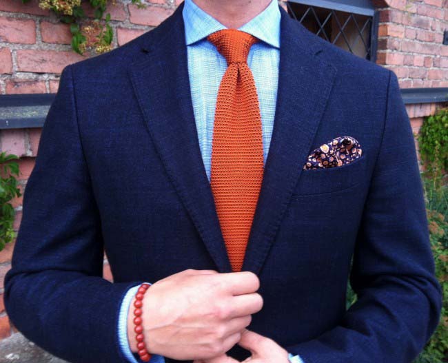 時髦針織領帶，一條輕鬆繫出秋冬紳士感！