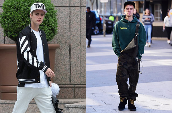 與H&M合作釋出全新系列的Justin Bieber，最愛的6個街頭潮流品牌