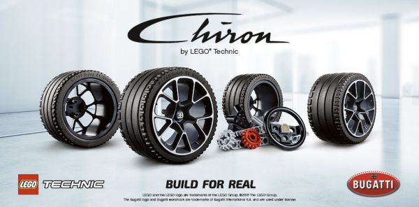 大人的夢幻玩具新篇章，Lego Technic Bugatti Chiron 1:8 預告推出！