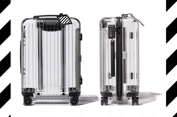 裝什麼都看得見！RIMOWA x Off-White聯名行李箱曝光，「全透明」設計美得像藝術品