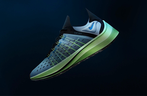 Nike全新鞋款EXP-X14，掀起透視跑鞋新風潮