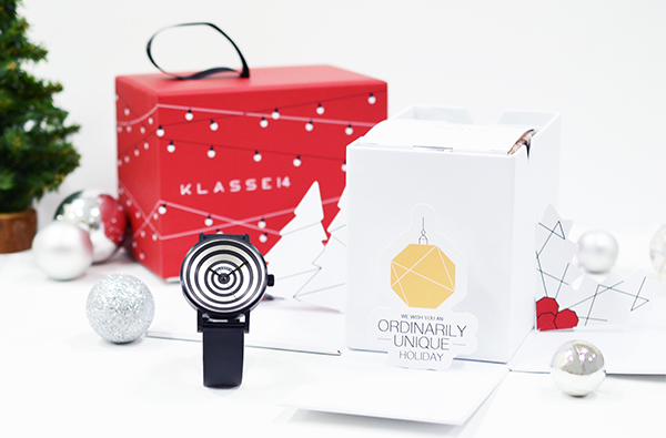 聖誕送禮新選擇！新銳腕錶品牌KLASSE14 推出「聖誕限定禮盒」及獨家錶款