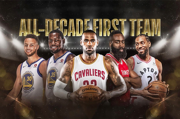 Kobe、Wade不如KD？NBA公布十年來「最佳陣容」，這名單讓球迷大罵太扯！