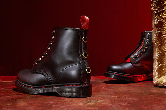 Dr. Martens 馬汀鞋兔年限定系列登場，紅金配色讓你新年兔飛猛進