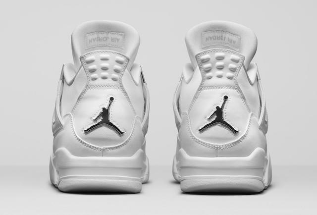 jordan 4 white pure money